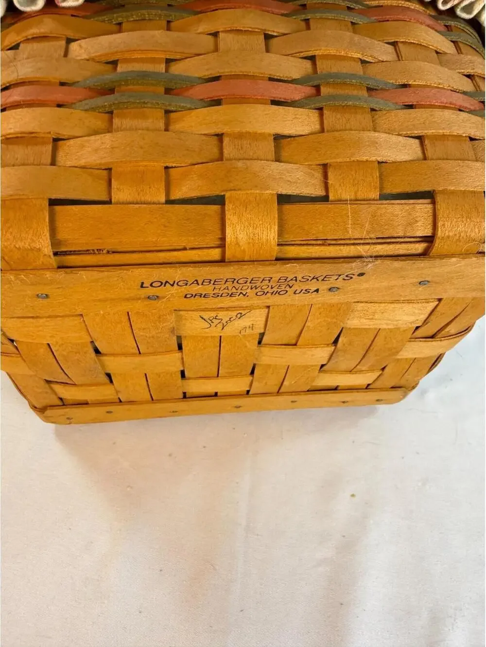 Longaberger item   2002